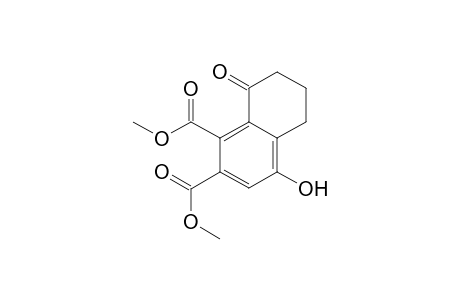 4-Hydroxy-8-oxo-5,6,7,8-tetrahydronaphthalene-1,2-dicarboxylic acid-dimethylester