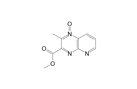 3-CARBOMETHOXY-2-METHYLPYRIDO-[2.3-B]-PYRAZINE_1-OXIDE