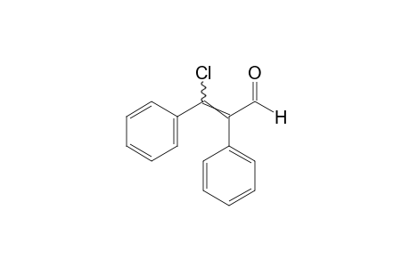 3-chloro-2,3-diphenylacrolein