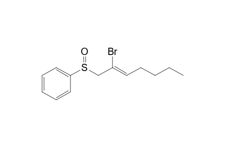 (Z)-[(2'-Bromo-2'-heptenyl)sulfinyl]benzene