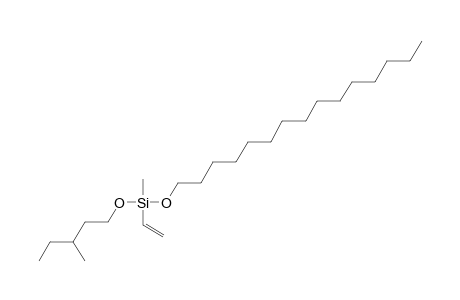 Silane, methylvinyl(3-methylpentyloxy)pentadecyloxy-