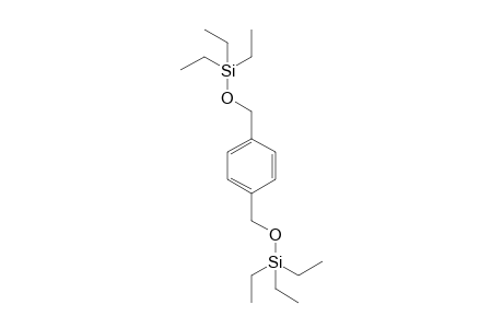 Triethyl-[[4-(triethylsilyloxymethyl)phenyl]methoxy]silane