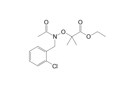 N-Acetyl-O-dimethylethoxycarbonylmethyl-N-(2-chlorobenzyl)hydroxyamine