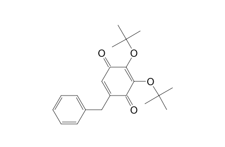 2,3-di-tert-butoxy-5-(phenylmethyl)cyclohexa-2,5-diene-1,4-dione