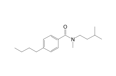 Benzamide, 4-butyl-N-methyl-N-(3-methylbutyl)-