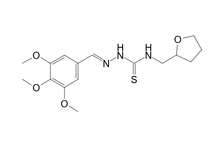 4-(tetrahydrofurfuryl)-3-thio-1-(3,4,5-trimethoxybenzylidene)semicarbazide