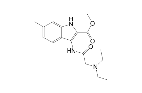 methyl 3-{[(diethylamino)acetyl]amino}-6-methyl-1H-indole-2-carboxylate