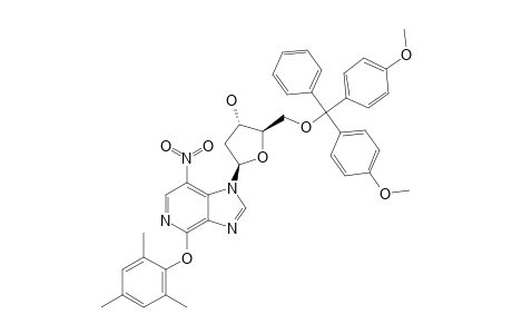 1-[5'-O-(4,4'-DIMETHOXYTRITYL)-2'-DEOXY-BETA-D-ERYTHRO-PENTAFURANOSYL]-7-NITRO-4-(2,4,6-TRIMETHYLPHENOXY)-1H-IMIDAZO-[4,5-C]-PYRIDINE