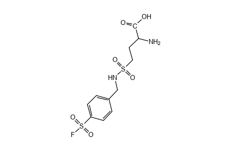 2-AMINO-4-{[p-(FLUOROSULFONYL)BENZYL]SULFAMOYL}BUTYRIC ACID