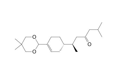 4-Heptanone, 2-[4-(5,5-dimethyl-1,3-dioxan-2-yl)-3-cyclohexen-1-yl]-6-methyl-, [S-(R*,S*)]-