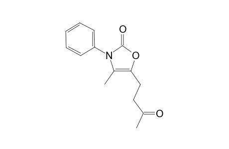 4-Methyl-5-(3-oxobutyl)-3-phenyloxazol-2(3H)-one