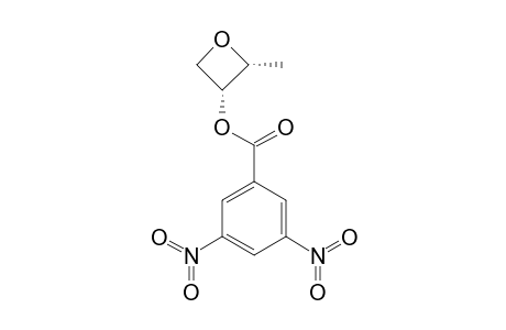 3-Oxetanol, 2-methyl-, 3,5-dinitrobenzoate, cis-