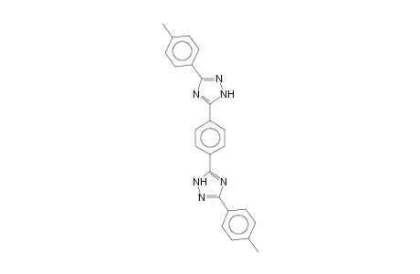 3-(4-Methylphenyl)-5-(4-[3-(4-methylphenyl)-1H-1,2,4-triazol-5-yl]phenyl)-1H-1,2,4-triazole