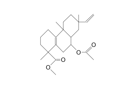 7a-Acetoxy-8,10-friedoisopimara-5(10),15-dien-18-oic acid, methyl ester