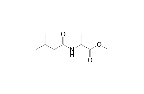 Methyl 2-[(3-methylbutanoyl)amino]propanoate