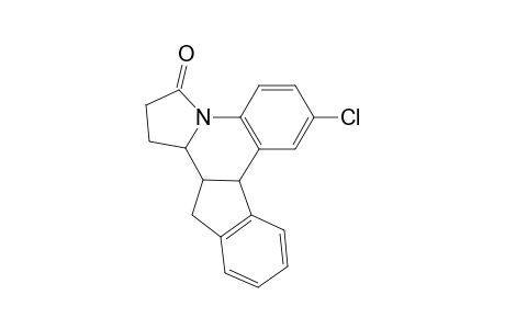 exo-5a,5b,6,7,8,12b-Hexahydro-11-chloroindeno[2,3-c]pyrrolo[1,2-a]quinolin-8-one