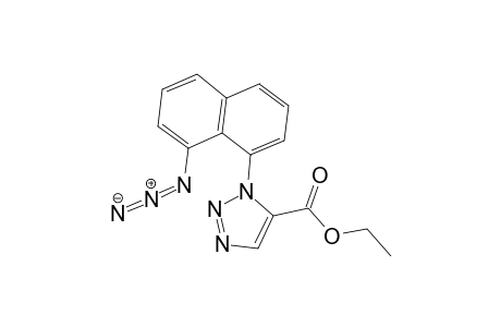 3-(8-azido-1-naphthalenyl)-4-triazolecarboxylic acid ethyl ester