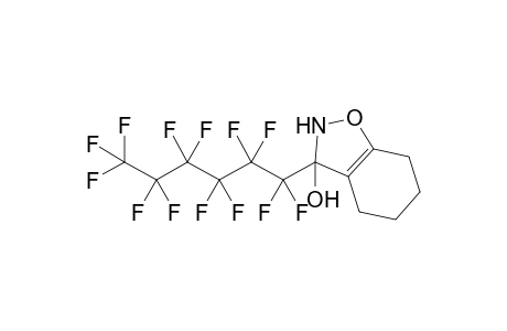 4,5-(Tetramethylene)-2,3-dihydro-3-(perfluorohexyl)-3-hydroxyisoxazol