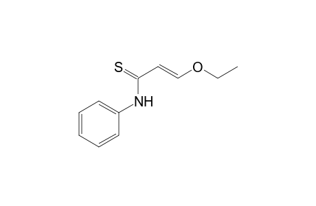 (E)-3-Ethoxy-N-phenyl-thioacrylamide