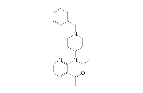 1-[2-[(1-benzyl-4-piperidyl)-ethyl-amino]-3-pyridyl]ethanone