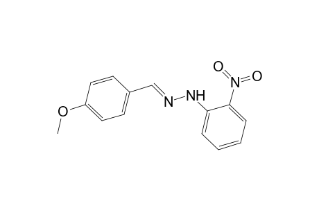 p-Anisaldehyde, (o-nitrophenyl)hydrazone