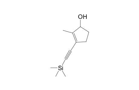 2-Methyl-3-((trimethylsilyl)ethynyl)cyclopent-2-en-1-ol