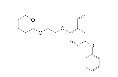 2-[E-(PROP-1-EN-1-YL)]-4-PHENOXYPHENOXYETHYL-TETRAHYDRO-2H-PYRAN-2-YL-ETHER
