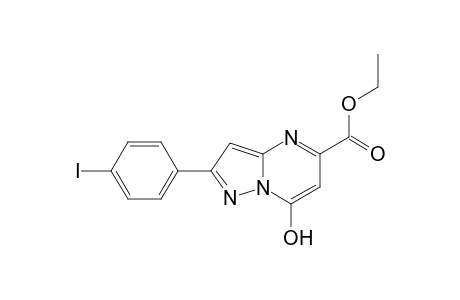 Ethyl 7-hydroxy-2-(4-iodophenyl)pyrazolo[1,5-a]pyrimidine-5-carboxylate