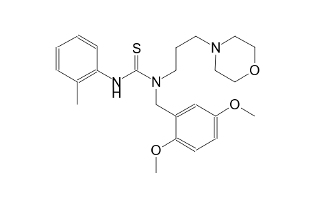thiourea, N-[(2,5-dimethoxyphenyl)methyl]-N'-(2-methylphenyl)-N-[3-(4-morpholinyl)propyl]-