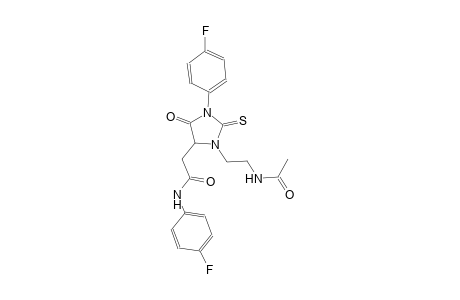 4-imidazolidineacetamide, 3-[2-(acetylamino)ethyl]-N,1-bis(4-fluorophenyl)-5-oxo-2-thioxo-
