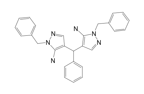 BIS-(5-AMINO-1-BENZYL-4-PYRAZOLYL)-PHENYLMETHANE