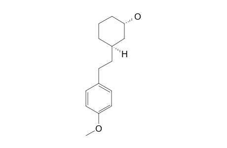 5-PARA-(METHOXYPHENYLETHYL)-CYCLOHEXAN-1-ALPHA-OL