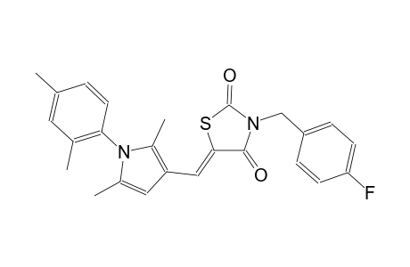 2,4-thiazolidinedione, 5-[[1-(2,4-dimethylphenyl)-2,5-dimethyl-1H-pyrrol-3-yl]methylene]-3-[(4-fluorophenyl)methyl]-, (5Z)-