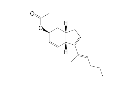 3-Acetoxy-7-(hex-2-en-2-yl)bicyclo[4.3.0]nona-4,7-diene isomer