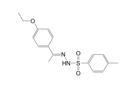 N'-[(E)-1-(4-ethoxyphenyl)ethylidene]-4-methylbenzenesulfonohydrazide