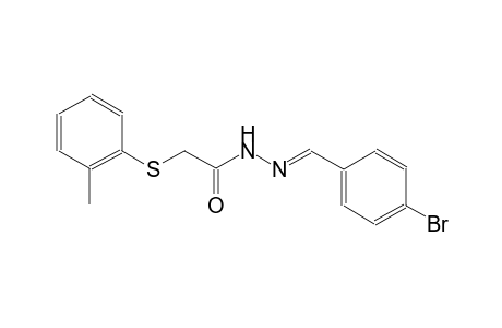 N'-[(E)-(4-Bromophenyl)methylidene]-2-[(2-methylphenyl)sulfanyl]acetohydrazide