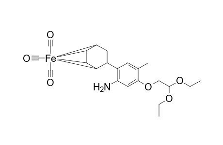 [(1-4.eta.-5-{2-Amino-4-(2,2-diethoxyethoxy)-5-methylphenyl}cyclohexa-1,3-diene]tricarbonyliron