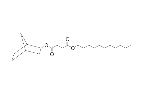 Succinic acid, 2-norbornyl undecyl ester