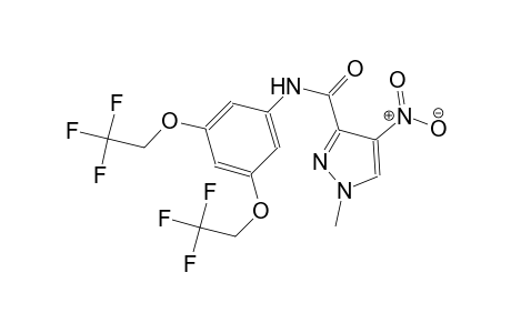 N-[3,5-bis(2,2,2-trifluoroethoxy)phenyl]-1-methyl-4-nitro-1H-pyrazole-3-carboxamide