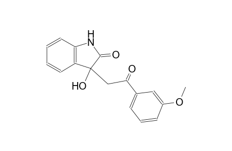 3-hydroxy-3-[2-(3-methoxyphenyl)-2-oxoethyl]-1,3-dihydro-2H-indol-2-one