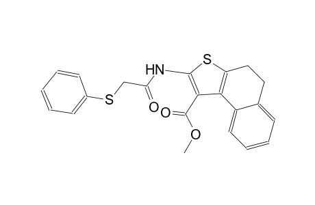 methyl 2-{[(phenylsulfanyl)acetyl]amino}-4,5-dihydronaphtho[2,1-b]thiophene-1-carboxylate