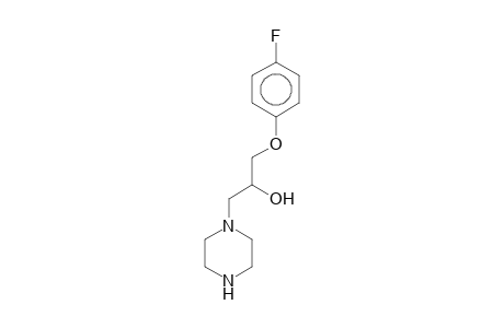 1-(4-fluoranylphenoxy)-3-piperazin-1-yl-propan-2-ol