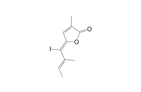 5-[(5E,7E)-1-Iodo-2-methylbutylidene]-3-methyl-2(5H)-furanone