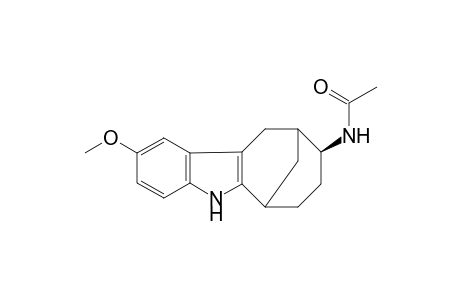 Acetamide, N-[(9S)-6,7,8,9,10,11-hexahydro-2-methoxy-6,10-methano-5H-cyclooct[b]indol-9-yl]-