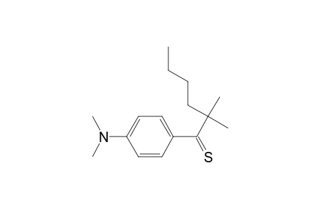 1-Hexanethione, 1-[4-(dimethylamino)phenyl]-2,2-dimethyl-