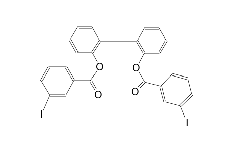 benzoic acid, 3-iodo-, 2'-[(3-iodobenzoyl)oxy][1,1'-biphenyl]-2-yl ester