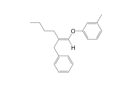 (E)-1-((2-benzylhex-1-en-1-yl)oxy)-3-methylbenzene