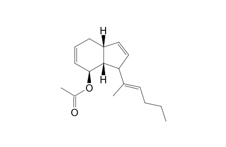 (1R,2S,6R)-2-Acetoxy-9-(hex-2-en-2-yl)bicyclo[4.3.0]nona-3,7-diene