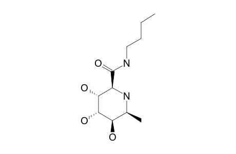 N-BUTYL-2,6,7-TRIDEOXY-2,6-IMINO-D-GLYCERO-L-TALO-HEPTONAMIDE