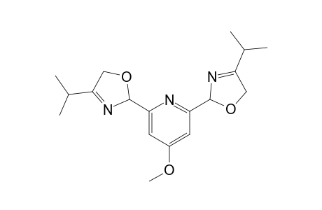 4-Methoxy-2,6-bis[4'(S)-isopropyloxazolin-2'-yl]pyridine